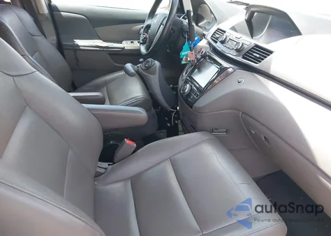 2014 Honda Odyssey Touring/Touring Elite from USA, damaged, VIN 5FNRL5H98EB015739